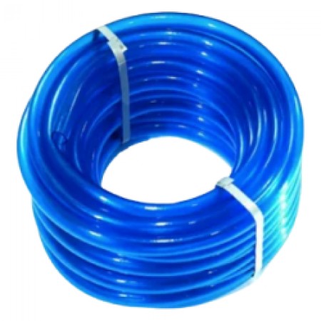 Шланг поливочный эконом диаметр 3/4 однослойный синий и голубой 20 метров