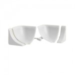 Набор комплектующих для галтели с мягкими краями Белый 2,5 м Идеал