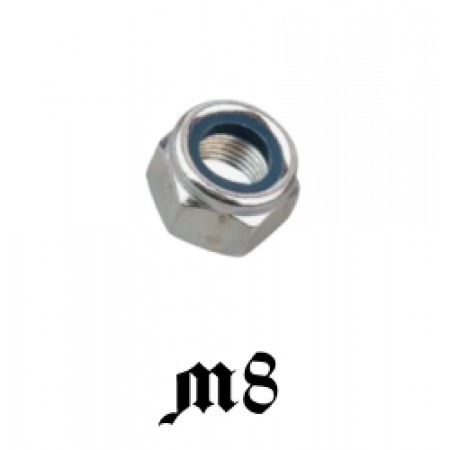 Гайка М8 с нейлоновым кольцом DIN985 