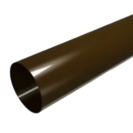 Труба водосточная коричневая 80 мм 3 м Dacha